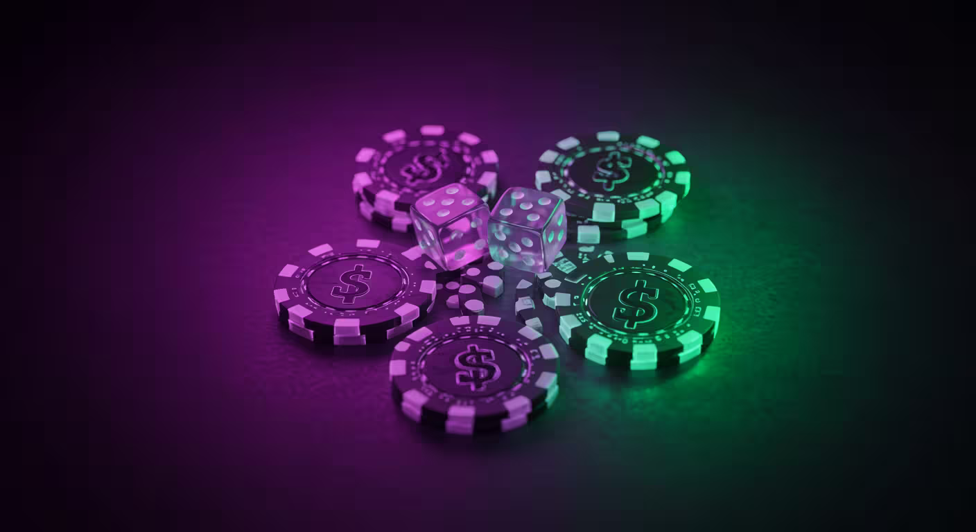 Molcasino logo on mobile gradient background