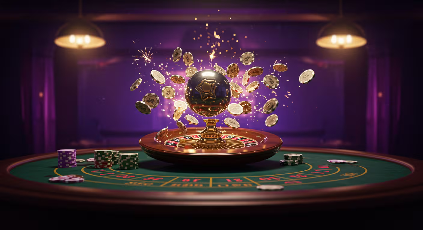 Molcasino bonuses page hero image with golden chips